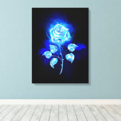 Toile Rose bleu brûlant (Insitu (Plancher de Bois))