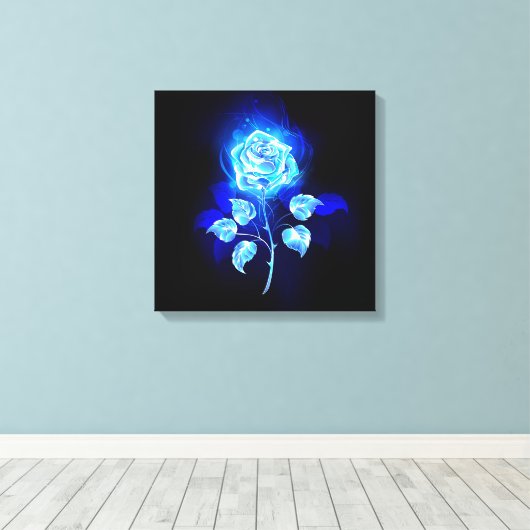 Toile Rose bleu brûlant (Insitu (Plancher de Bois))