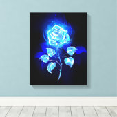Toile Rose bleu brûlant (Insitu (Plancher de Bois))