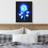 Toile Rose bleu brûlant (Insitu(Chambre))