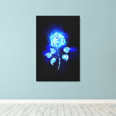 Toile Rose bleu brûlant (Insitu (Plancher de Bois))