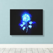 Toile Rose bleu brûlant (Insitu (Plancher de Bois))