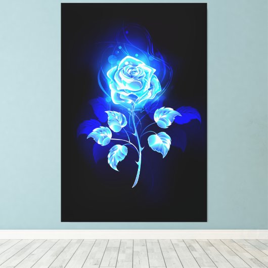 Toile Rose bleu brûlant (Insitu (Plancher de Bois))