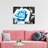 Toile rose bleue (Insitu(Salon))