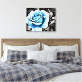 Toile rose bleue (Insitu(Chambre))