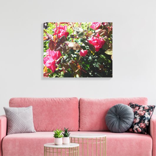 Toile Rose Bush (Insitu(Salon))