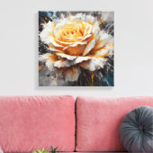 Toile Rose coloré éclatant (Insitu(Salon))