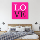 Toile Rose Contexte Amour Mariage (Insitu(Chambre))
