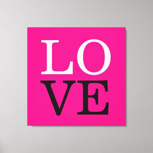 Toile Rose Contexte Amour Mariage (Recto)