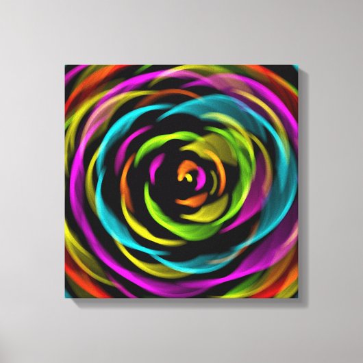 Toile Rose d'amour (Recto)