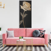 Toile Rose de luxe Canva (Insitu(Salon))