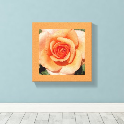 Toile Rose de plage (Insitu (Plancher de Bois))