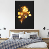 Toile Rose d'or ( rose d'or ) (Insitu(Chambre))