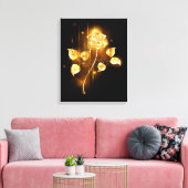 Toile Rose d'or ( rose d'or ) (Insitu(Salon))