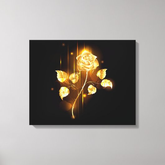 Toile Rose d'or ( rose d'or ) (Recto)