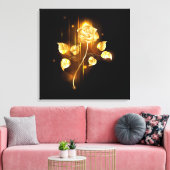 Toile Rose d'or ( rose d'or ) (Insitu(Salon))