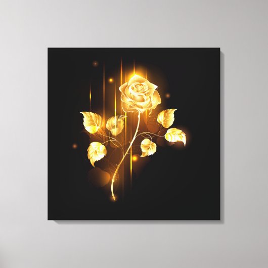 Toile Rose d'or ( rose d'or ) (Recto)