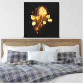 Toile Rose d'or ( rose d'or ) (Insitu(Chambre))