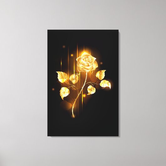 Toile Rose d'or ( rose d'or ) (Recto)