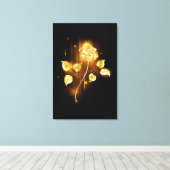 Toile Rose d'or ( rose d'or ) (Insitu (Plancher de Bois))