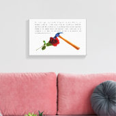 TOILE ROSE ET HAMMER (Insitu(Salon))