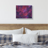 Toile Rose et multicolore violet (Insitu(Chambre))