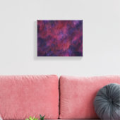 Toile Rose et multicolore violet (Insitu(Salon))