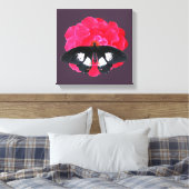 Toile Rose et Swallowtail (Insitu(Chambre))