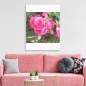 Toile Rose Florale Imprimée grreyforaday (Insitu(Salon))