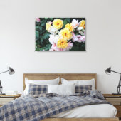 Toile Rose Garden Pastels (Insitu(Chambre))