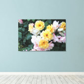 Toile Rose Garden Pastels (Insitu (Plancher de Bois))