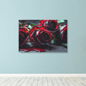 Toile Rose gothique (Insitu (Plancher de Bois))