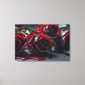 Toile Rose gothique (Recto)