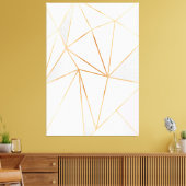 Toile Rose, Grey & Gold Geo (Insitu(Salon))