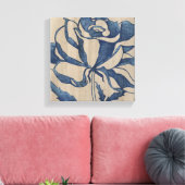 Toile Rose Indigo (Insitu(Salon))