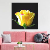 Toile Rose jaune (Insitu(Salon))
