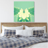 Toile Rose jaune (Insitu(Chambre))