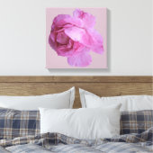 Toile Rose jolie rose moderne floral simple art fin (Insitu(Chambre))