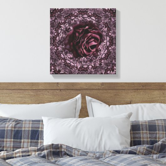Toile Rose Mandala (Insitu(Chambre))