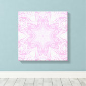 Toile Rose Mandala (Insitu (Plancher de Bois))