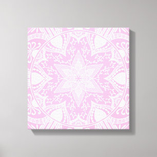 Toile Rose Mandala
