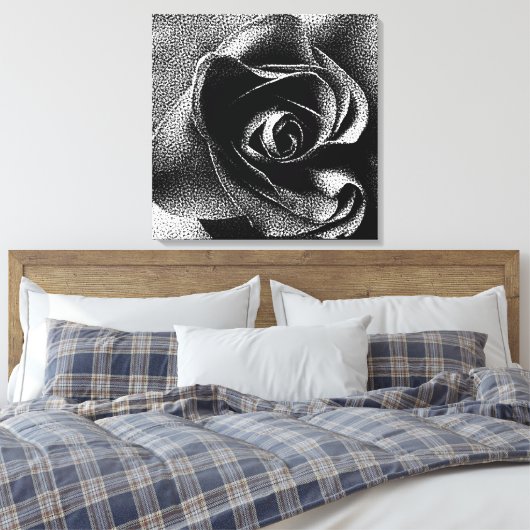 TOILE ROSE NOIR (Insitu(Chambre))