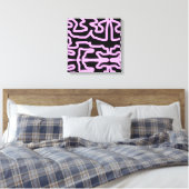 Toile rose noir (Insitu(Chambre))
