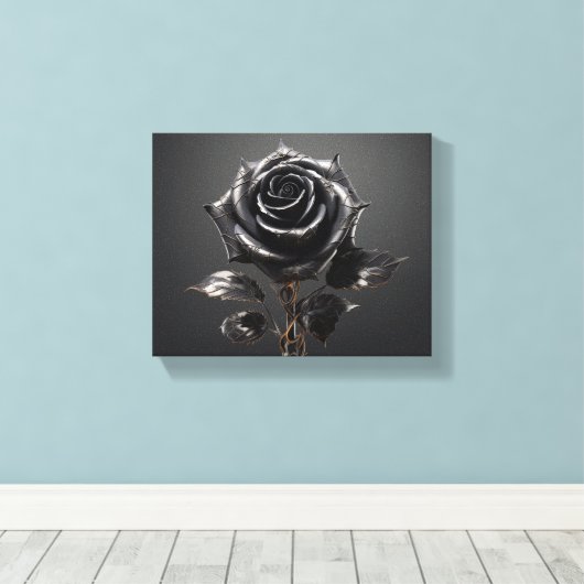 Toile Rose noir (Insitu (Plancher de Bois))