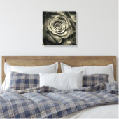 Toile Rose noir et blanc (Insitu(Chambre))