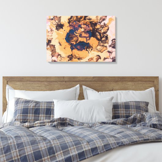 Toile Rose orange (Insitu(Chambre))