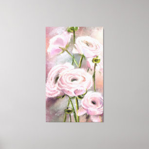 Toile rose - Peinture