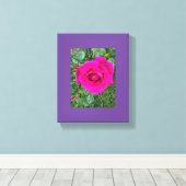 Toile Rose Rose #3 (Insitu (Plancher de Bois))