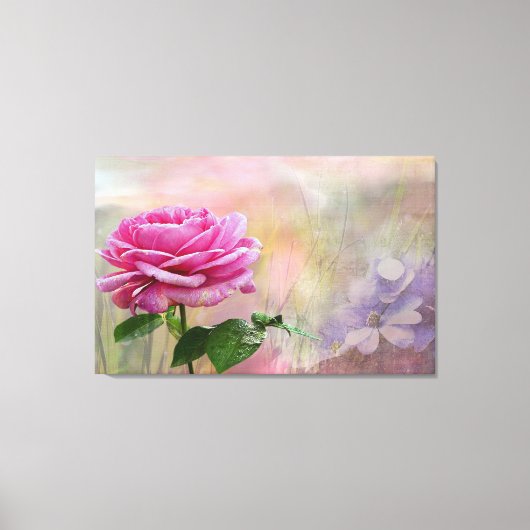 Toile Rose rose rose (Recto)