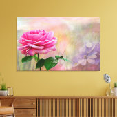 Toile Rose rose rose (Insitu(Salon))